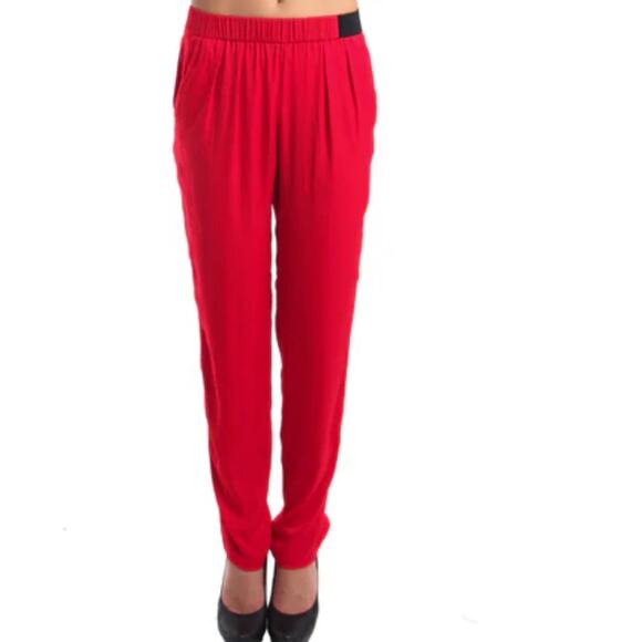 IRO Ilva Relaxed High Rise Pant in Black Size 1 FR/US Size XS/S - Picture 6 of 11